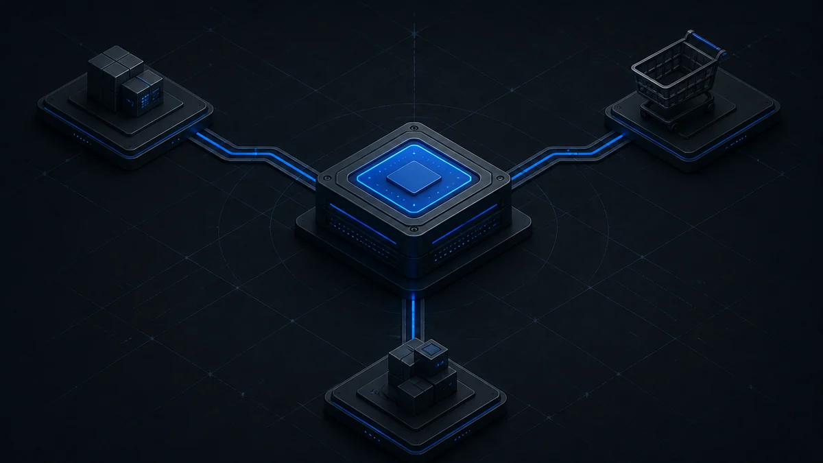 Connected commerce and engineering modules representing flexible project support